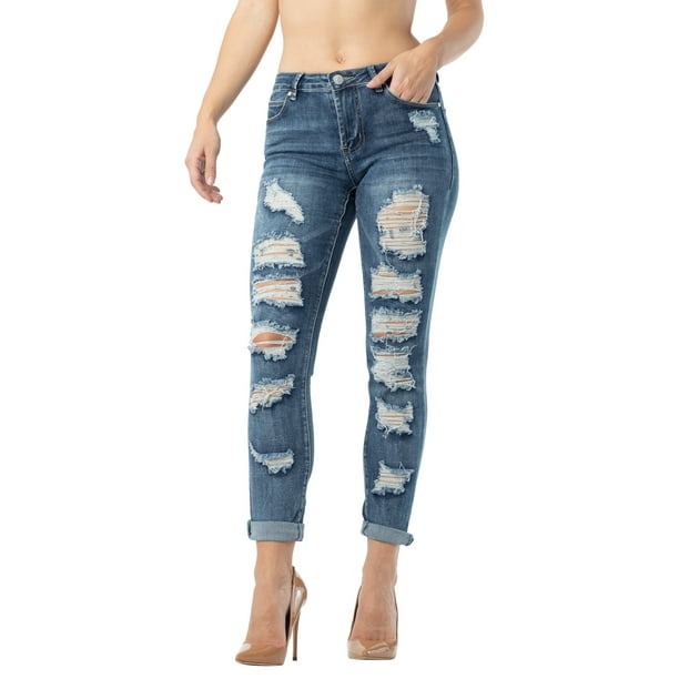 WOMENS VINTAGE BLUE COLOR DENIM STRETCH JEANS SIZE:5 WOMENS VINTAGE BLUE COLOR DENIM STRETCH JEANS SIZE:5